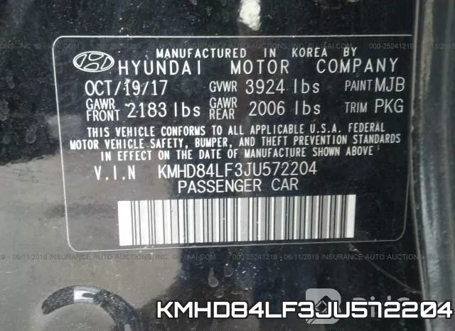 KMHD84LF3JU572204 фото 10