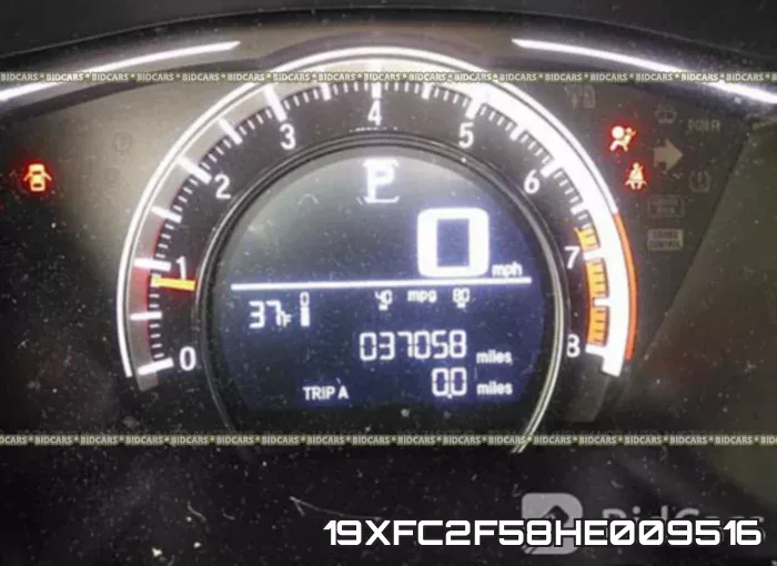 19XFC2F58HE009516 фото 8