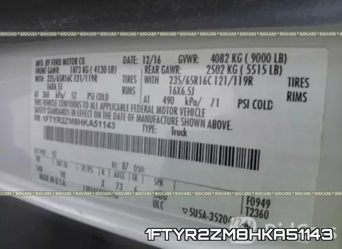 1FTYR2ZM8HKA51143 фото 10