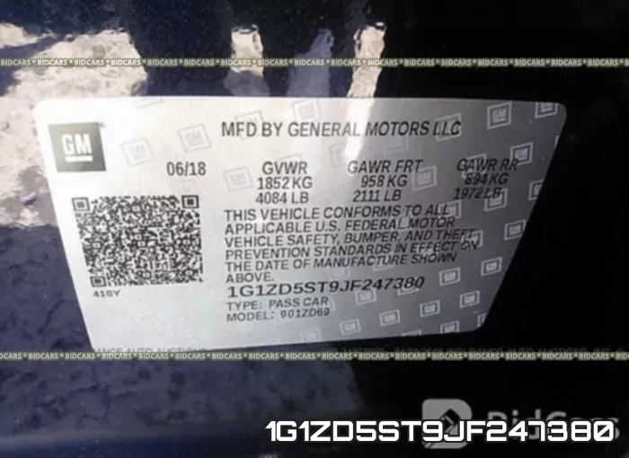 1G1ZD5ST9JF247380 фото 10
