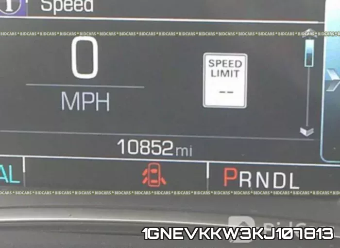 1GNEVKKW3KJ107813 фото 8