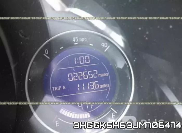3HGGK5H63JM706474 фото 8