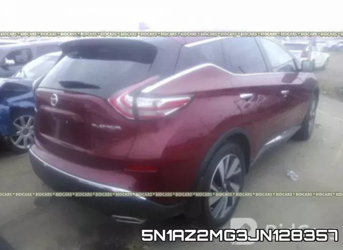 5N1AZ2MG3JN128357 фото 5