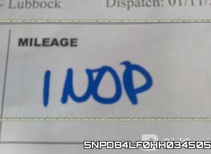 5NPD84LF0HH034505 фото 8