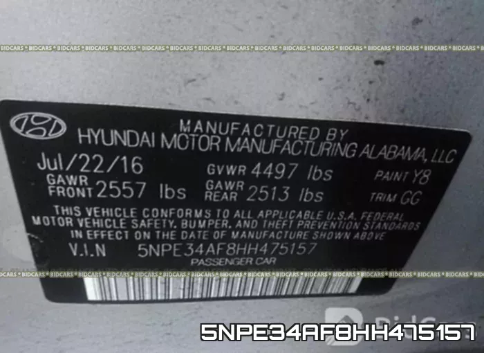 5NPE34AF8HH475157 фото 10