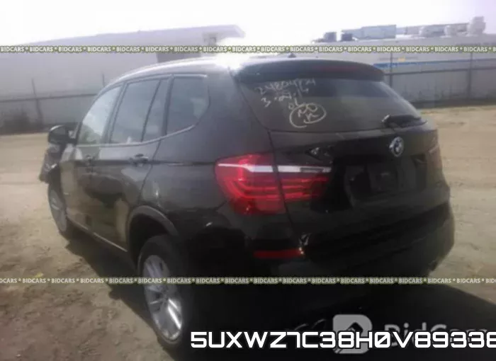 5UXWZ7C38H0V89338 фото 4