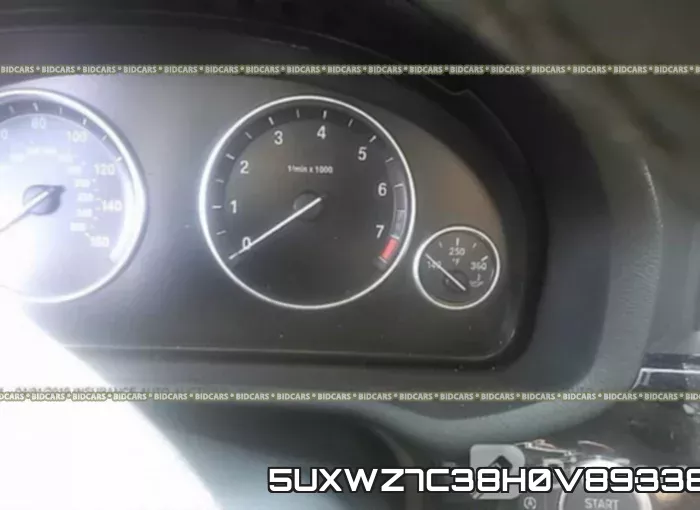 5UXWZ7C38H0V89338 фото 8