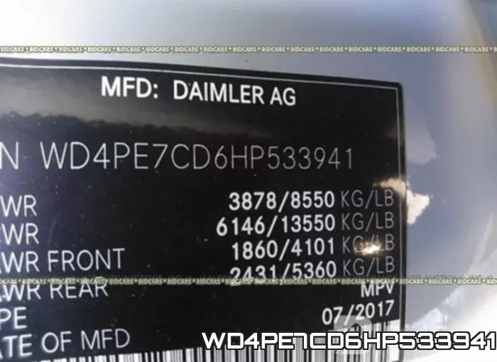 WD4PE7CD6HP533941 фото 10