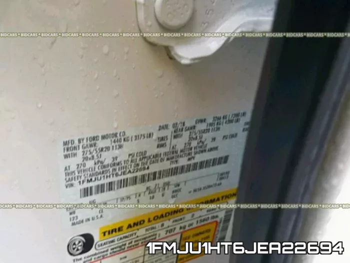 1FMJU1HT6JEA22694 фото 2