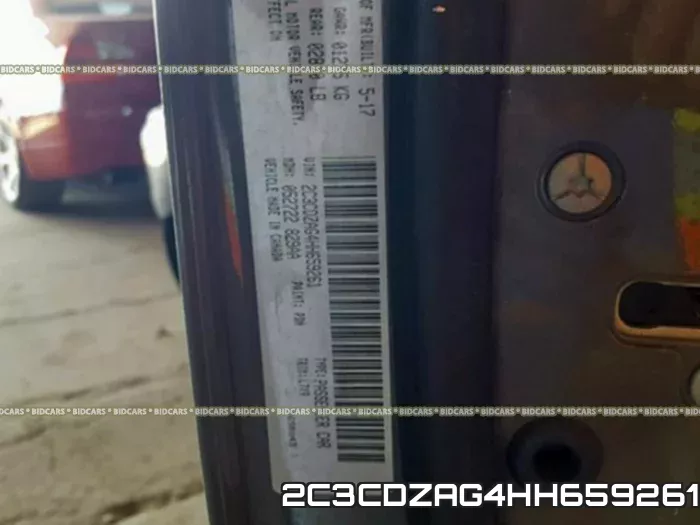 2C3CDZAG4HH659261 фото 2