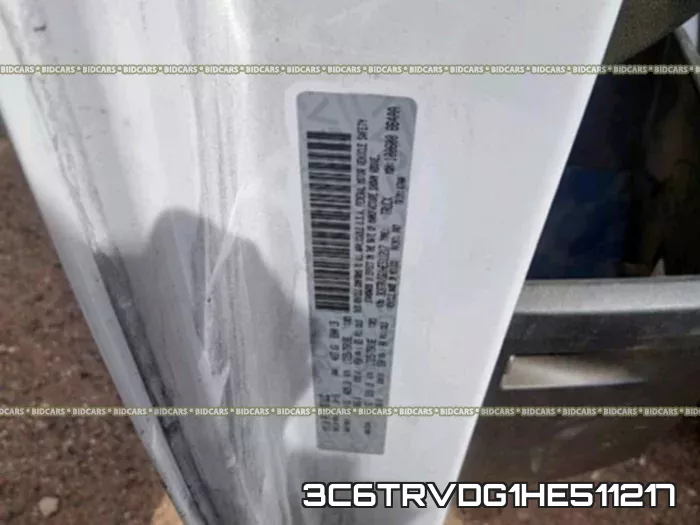 3C6TRVDG1HE511217 фото 2