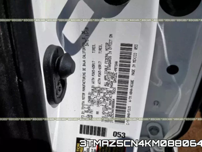 3TMAZ5CN4KM088064 фото 2