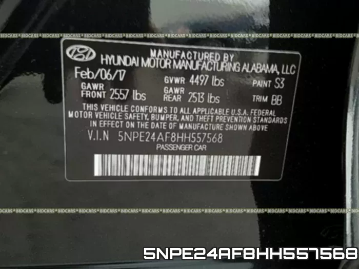 5NPE24AF8HH557568 фото 2