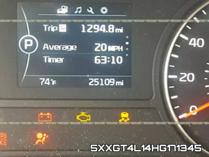 5XXGT4L14HG171345 фото 9