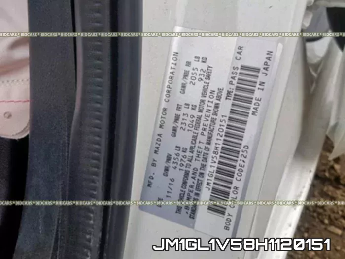 JM1GL1V58H1120151 фото 2