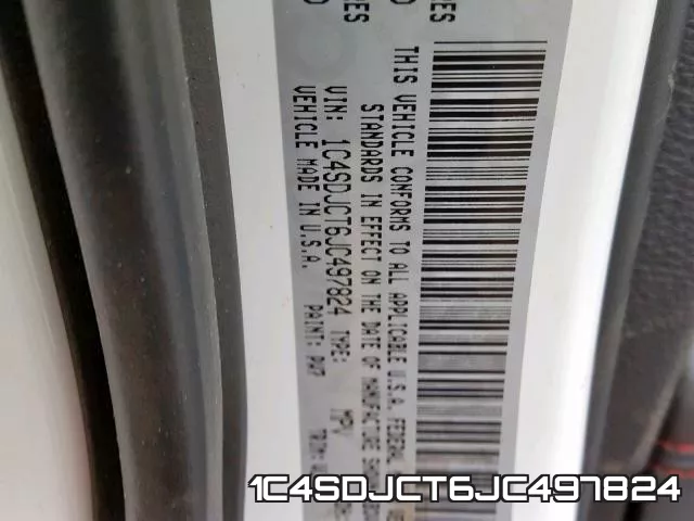 1C4SDJCT6JC497824 фото 2