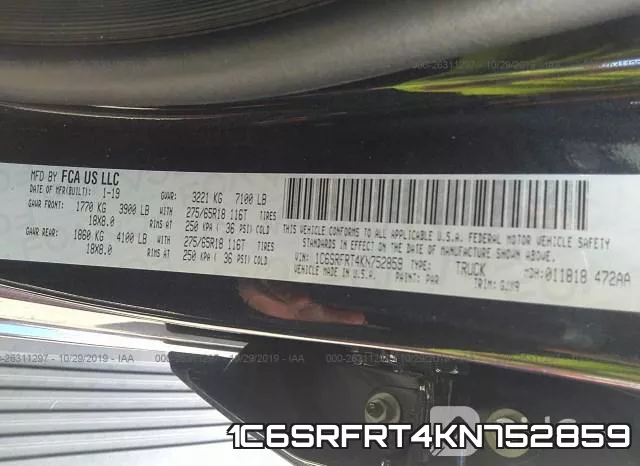 1C6SRFRT4KN752859 фото 10