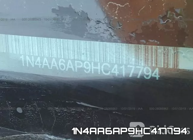 1N4AA6AP9HC417794 фото 10