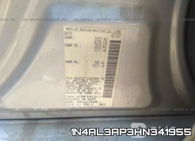 1N4AL3AP3HN341955 фото 10