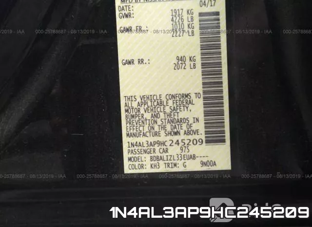 1N4AL3AP9HC245209 фото 10