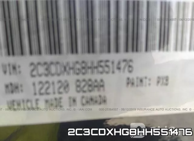 2C3CDXHG8HH551476 фото 10