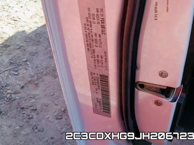 2C3CDXHG9JH206723 фото 2