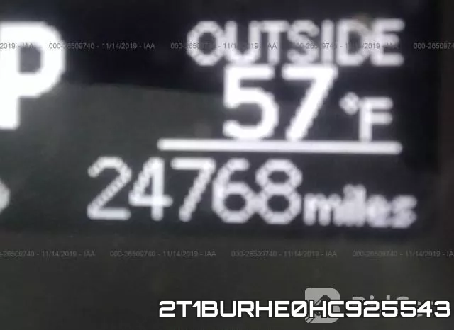 2T1BURHE0HC925543 фото 8