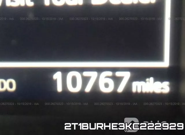 2T1BURHE3KC222929 фото 7