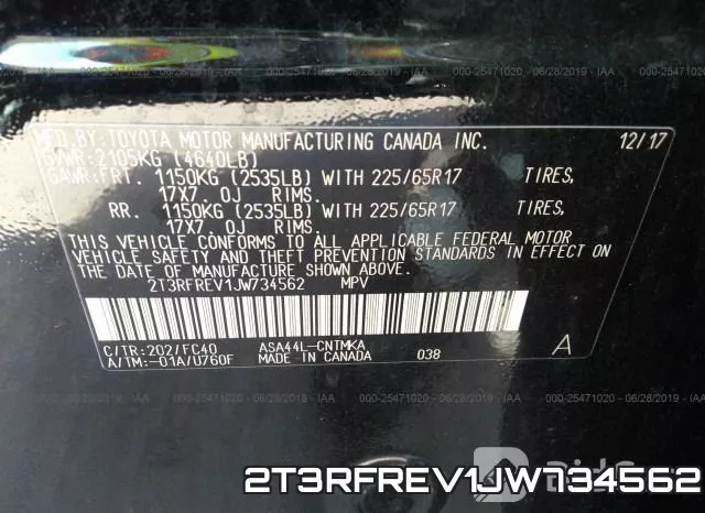 2T3RFREV1JW734562 фото 10