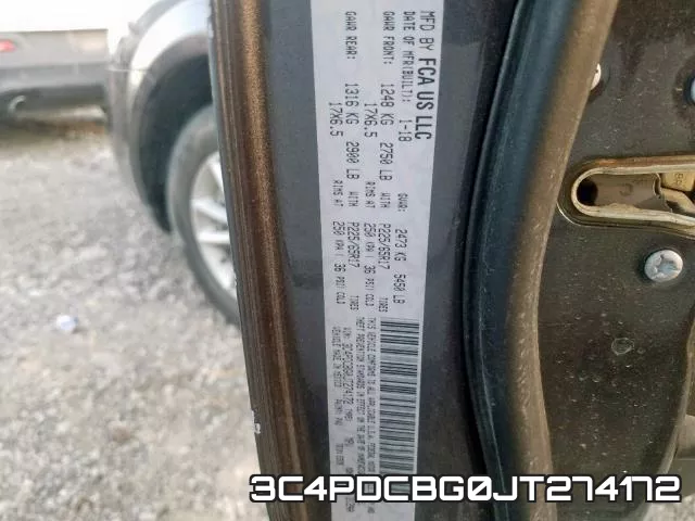 3C4PDCBG0JT274172 фото 2