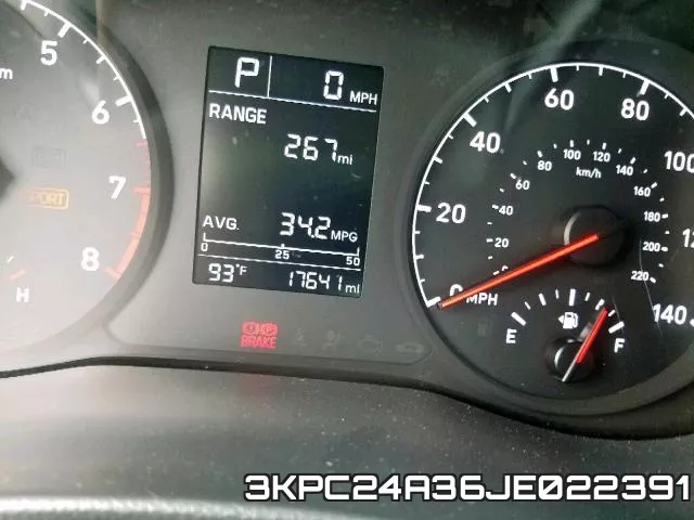 3KPC24A36JE022391 фото 9
