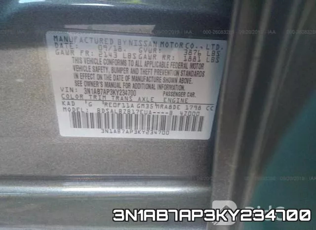 3N1AB7AP3KY234700 фото 10