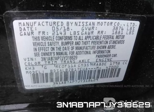 3N1AB7AP7JY318629 фото 9
