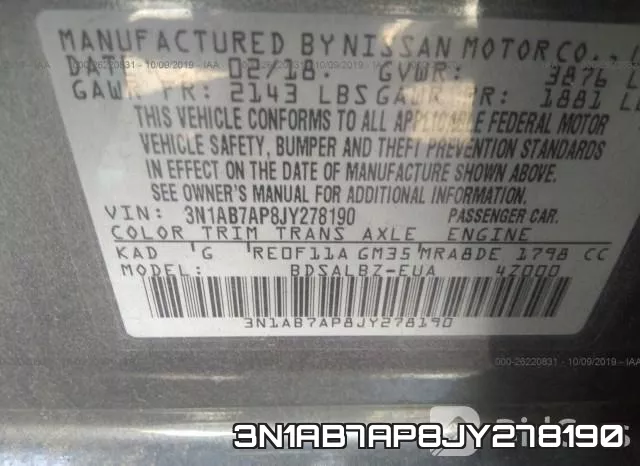 3N1AB7AP8JY278190 фото 10
