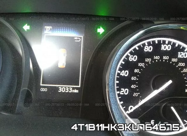 4T1B11HK3KU764675 фото 8