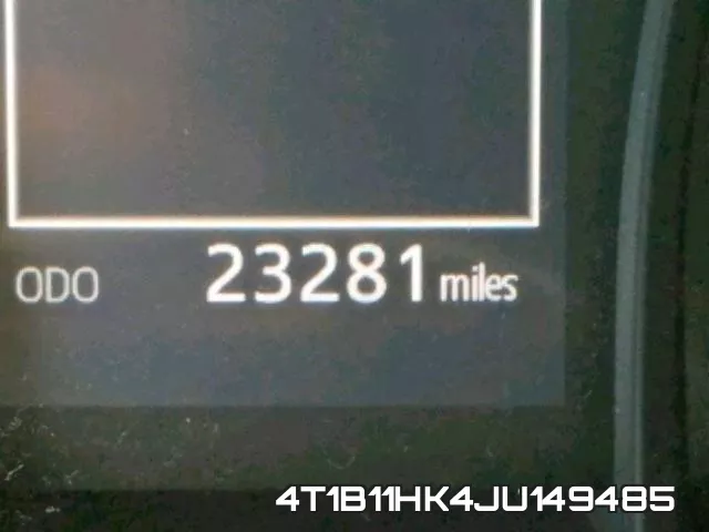 4T1B11HK4JU149485 фото 9