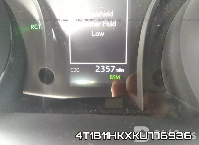 4T1B11HKXKU776936 фото 7