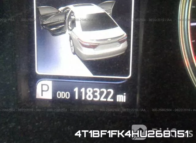 4T1BF1FK4HU268751 фото 8