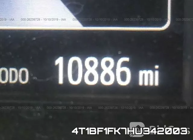 4T1BF1FK7HU342003 фото 8