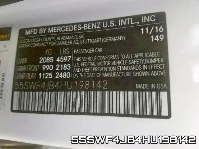 55SWF4JB4HU198142 фото 2