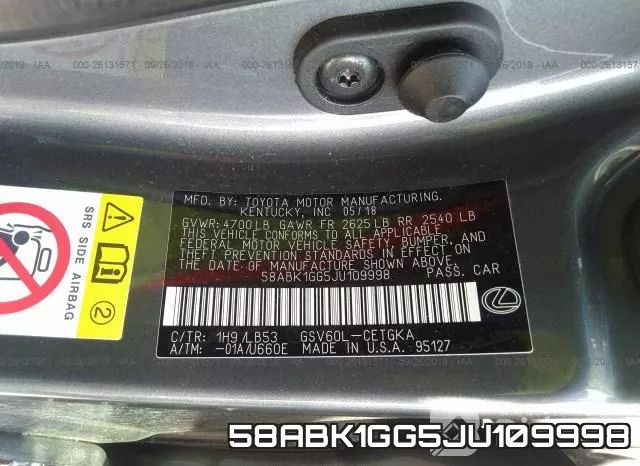58ABK1GG5JU109998 фото 10
