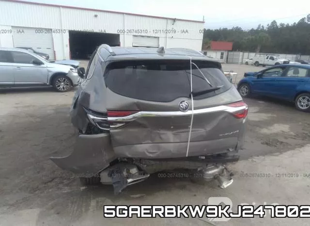 5GAERBKW9KJ247802 фото 7
