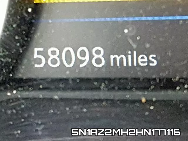 5N1AZ2MH2HN177116 фото 9