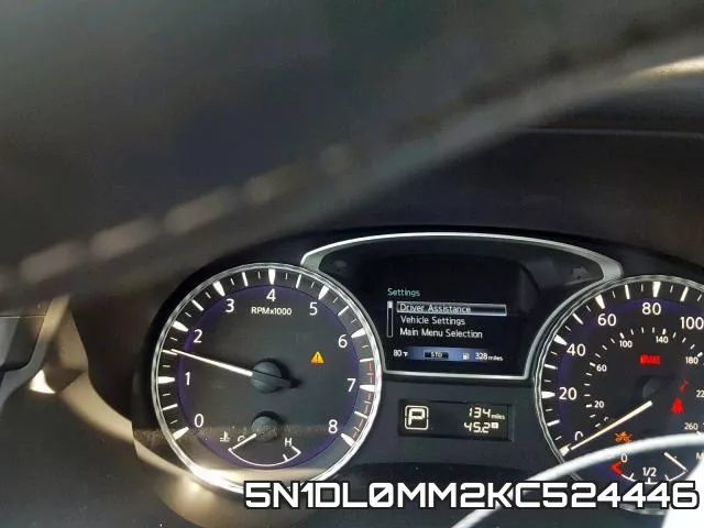 5N1DL0MM2KC524446 фото 9