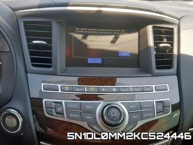 5N1DL0MM2KC524446 фото 10