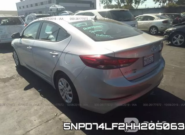 5NPD74LF2HH205063 фото 4