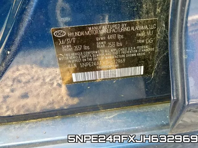 5NPE24AFXJH632969 фото 2