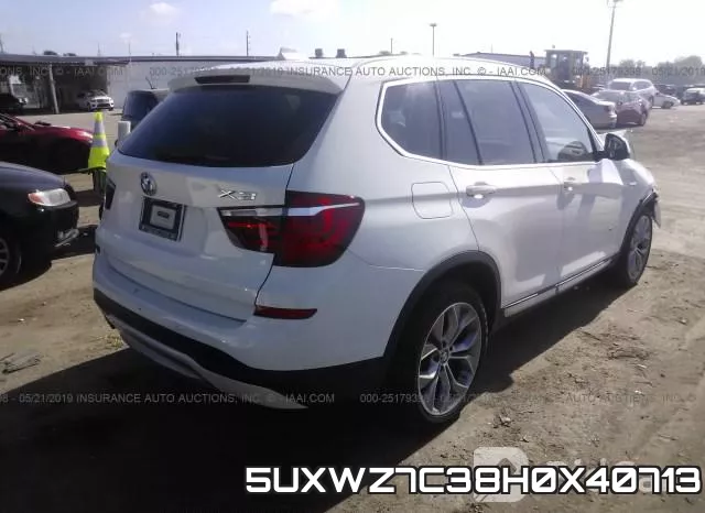 5UXWZ7C38H0X40713 фото 5