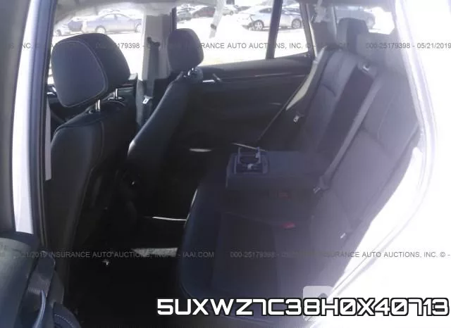 5UXWZ7C38H0X40713 фото 9