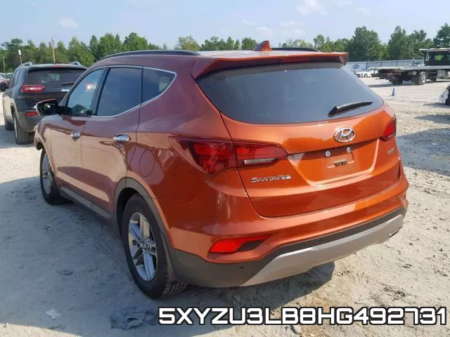 5XYZU3LB8HG492731 фото 3